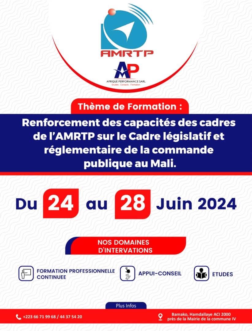 En partenariat avec l’AMRTP