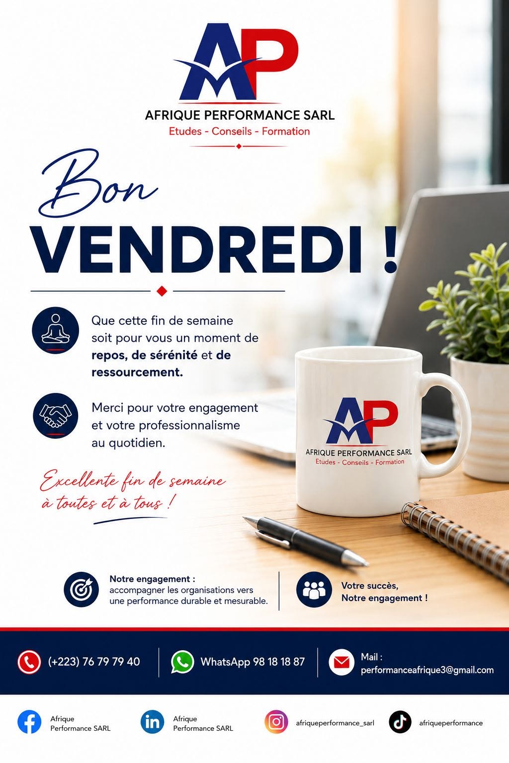 Bon Vendredi à toutes et à tous